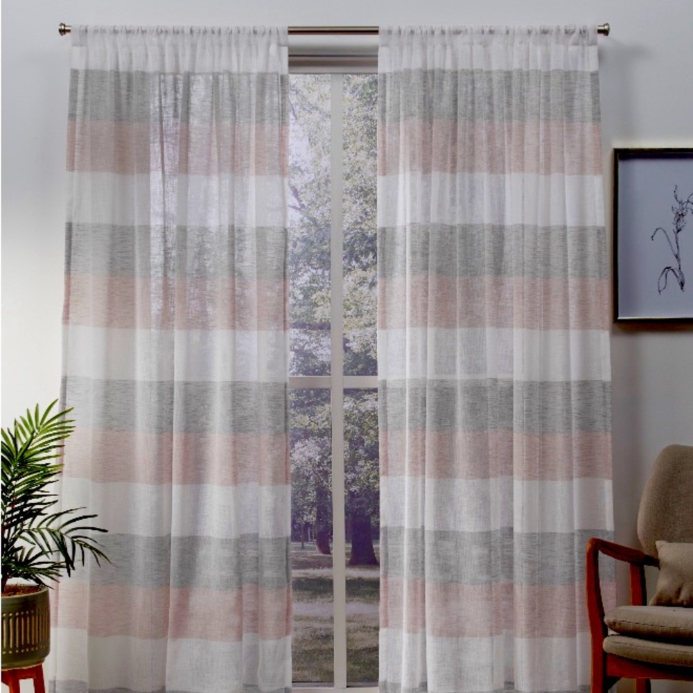 Exclusive home curtains set of two